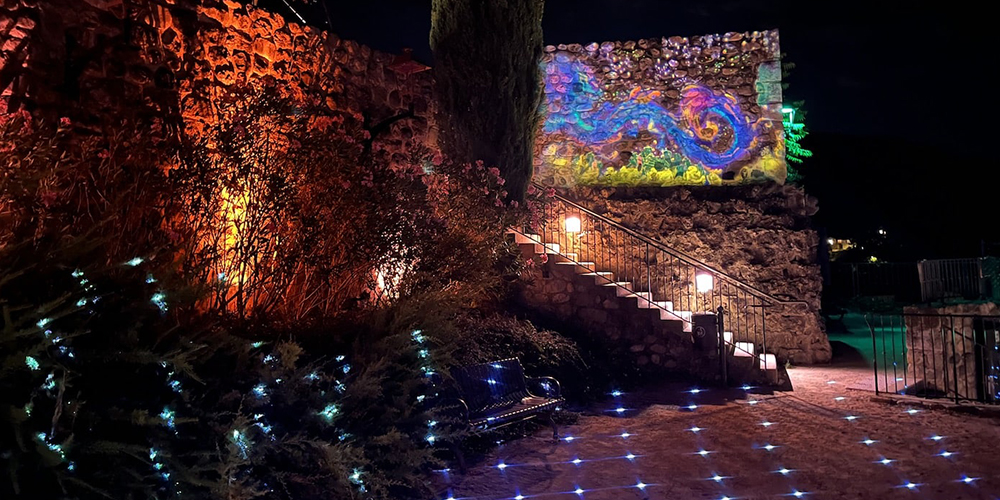 Déambulation lumineuse à Vals-les-Bains